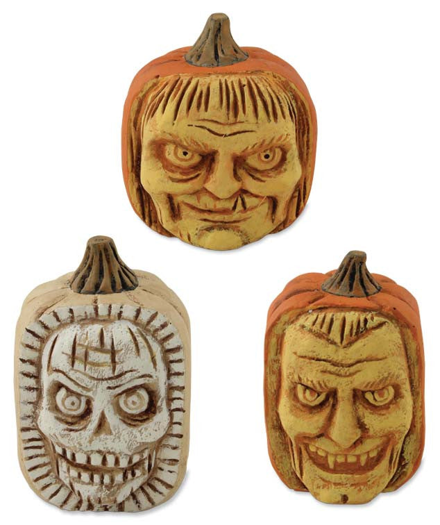 Scary Carved Pumpkins