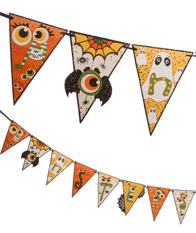 Monsters Banner Garland