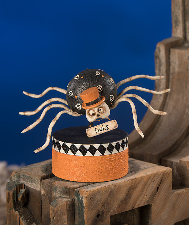 Mr. Bones Spider on Box