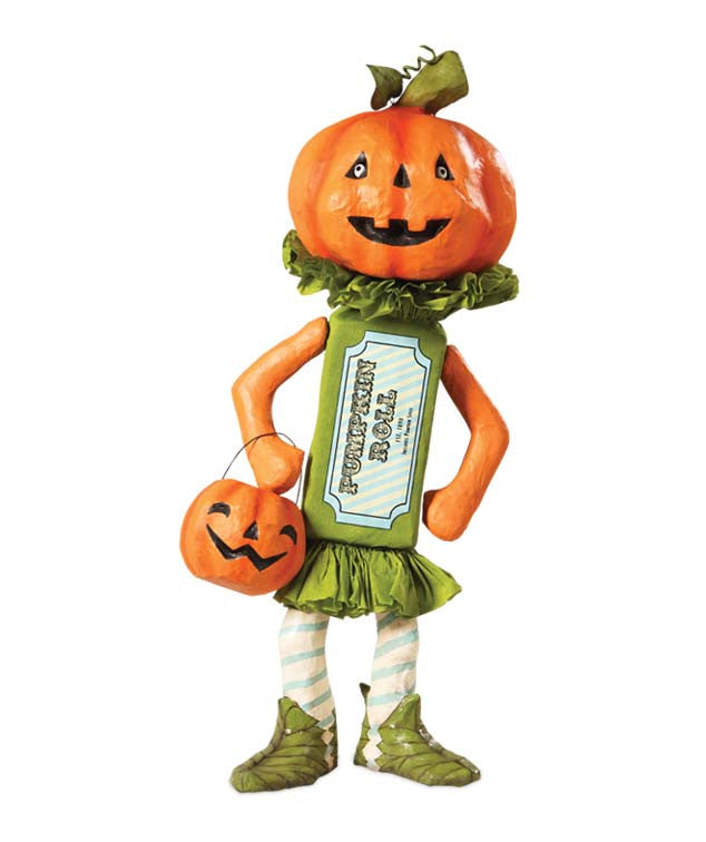 Large Paper Mache Peter Pumpkin Roll