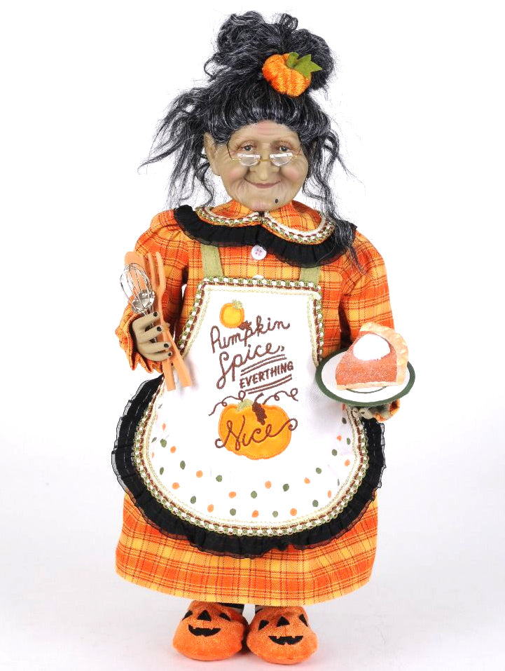 Pumpkin Pie Granny Witch